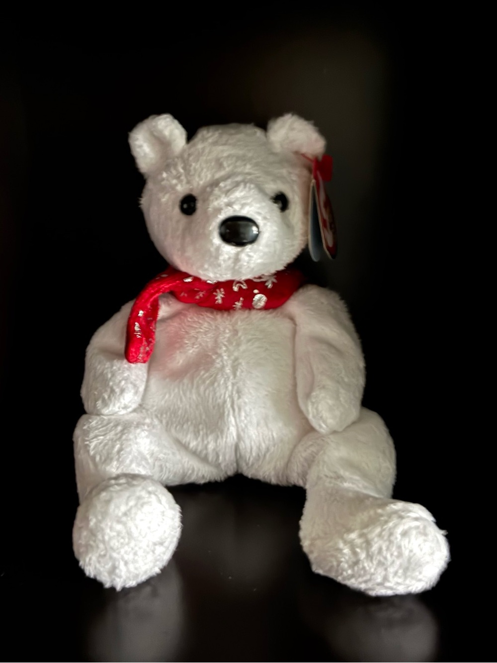 Ty 2000 Holiday Teddy The Bear Beanie Baby